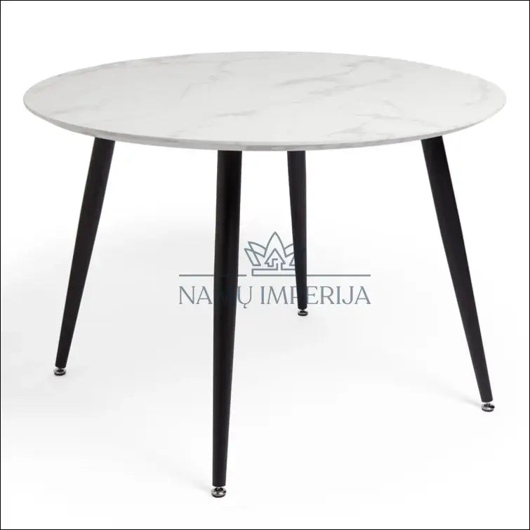 Valgomojo stalas VI338 - €132 Save 60% 100-200, __label:Pristatymas 1-2 d.d., color-balta, color-juoda, material-mdf