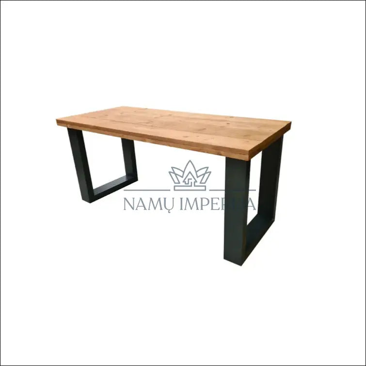 Valgomojo stalas VI413 - €210 Save 65% __label:Pristatymas 1-2 d.d., color-juoda, color-ruda,