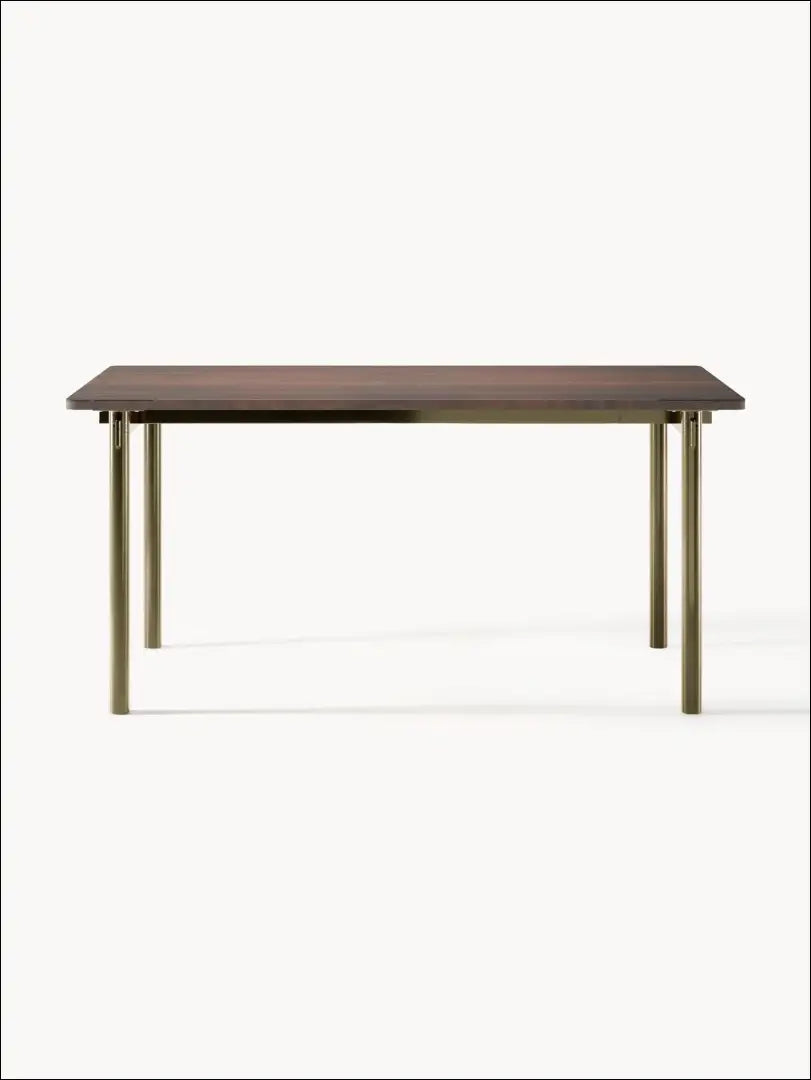 Valgomojo stalas VI547 - €270 Save 70% __label:Pristatymas 1-2 d.d., color-auksine, color-ruda,