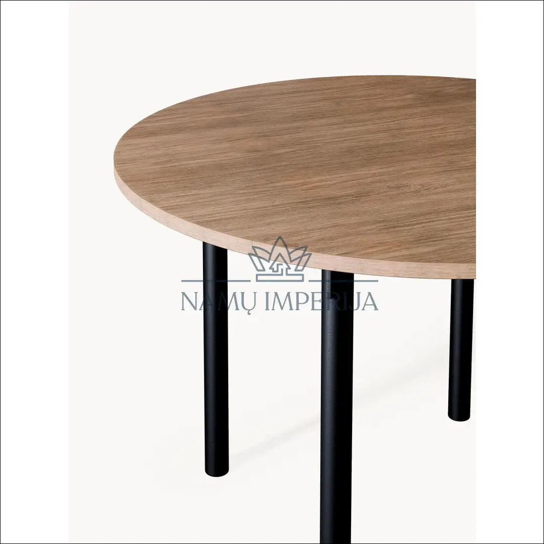 Valgomojo stalas VI550 - €210 Save 70% __label:Pristatymas 1-2 d.d., color-juoda, color-ruda, material-mdf,