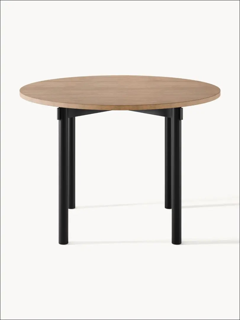 Valgomojo stalas VI550 - €210 Save 70% __label:Pristatymas 1-2 d.d., color-juoda, color-ruda, material-mdf,
