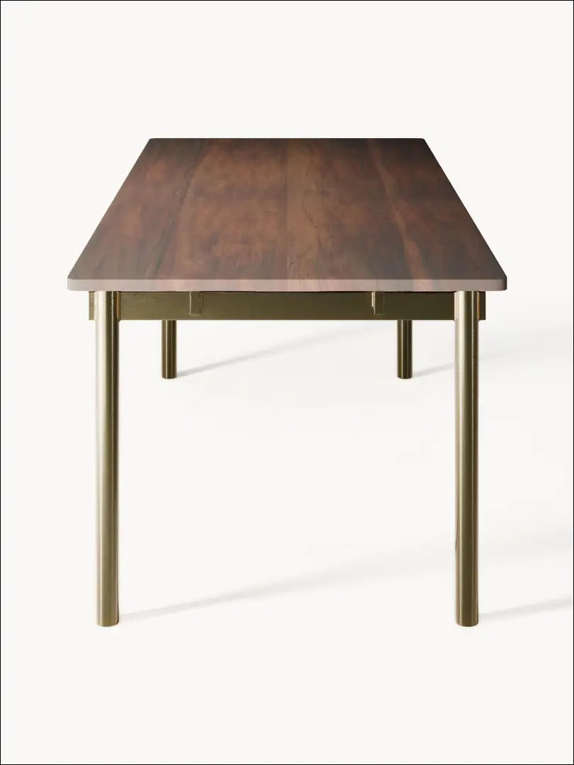 Valgomojo stalas VI551 - €330 Save 70% __label:Pristatymas 1-2 d.d., color-auksine, color-ruda,