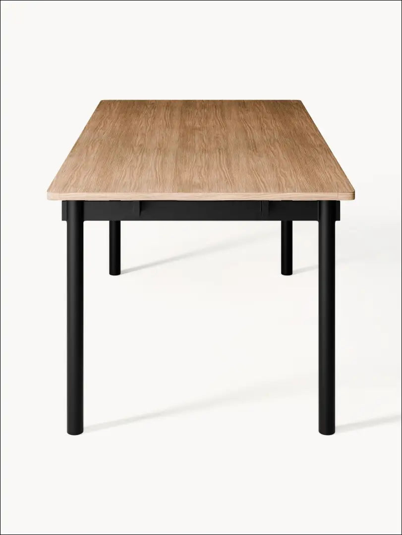 Valgomojo stalas VI552 - €270 Save 70% __label:Pristatymas 1-2 d.d., color-juoda, color-ruda, material-mdf,