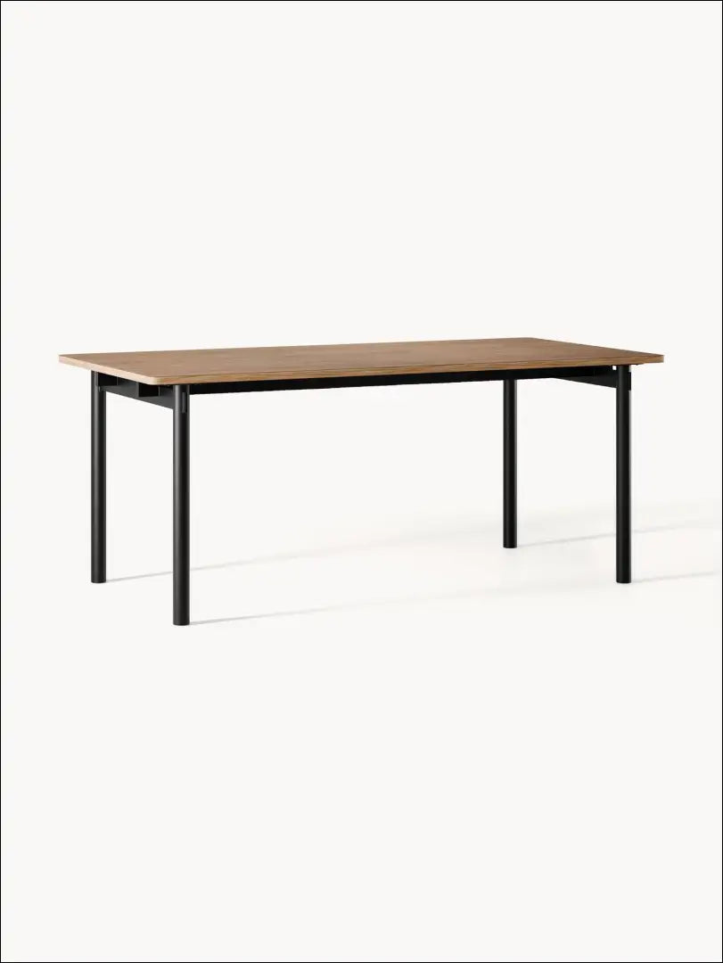 Valgomojo stalas VI552 - €270 Save 70% __label:Pristatymas 1-2 d.d., color-juoda, color-ruda, material-mdf,
