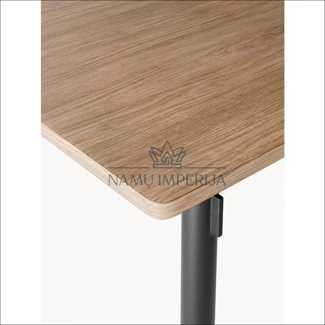 Valgomojo stalas VI553 - €240 Save 70% __label:Pristatymas 1-2 d.d., color-juoda, color-ruda, material-mdf,