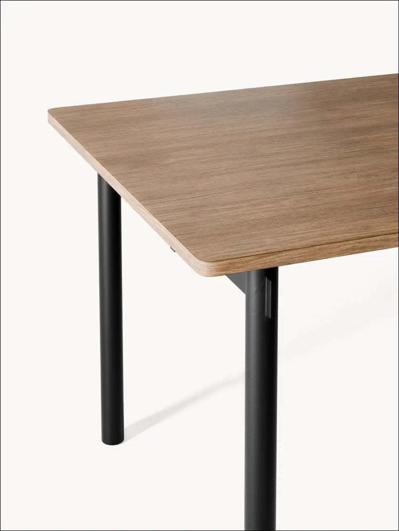 Valgomojo stalas VI553 - €240 Save 70% __label:Pristatymas 1-2 d.d., color-juoda, color-ruda, material-mdf,