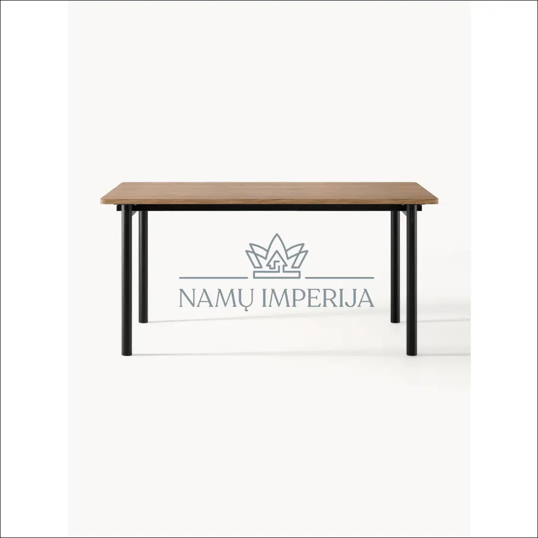 Valgomojo stalas VI553 - €240 Save 70% __label:Pristatymas 1-2 d.d., color-juoda, color-ruda, material-mdf,