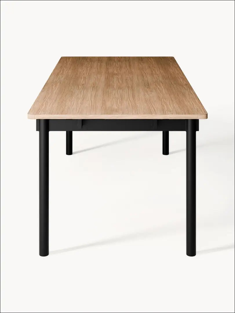 Valgomojo stalas VI572 - €300 Save 70% __label:Pristatymas 1-2 d.d., color-juoda, color-ruda, material-mdf,