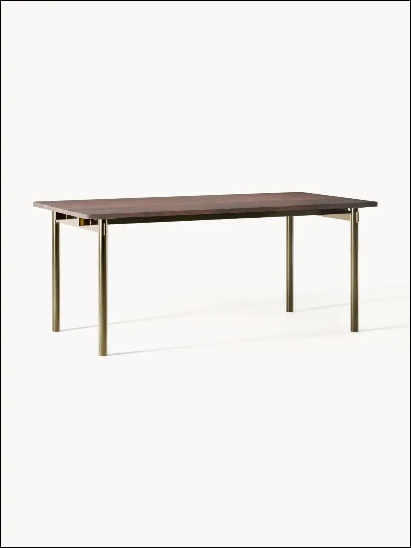 Valgomojo stalas VI573 - €300 Save 70% __label:Pristatymas 1-2 d.d., color-auksine, color-ruda,