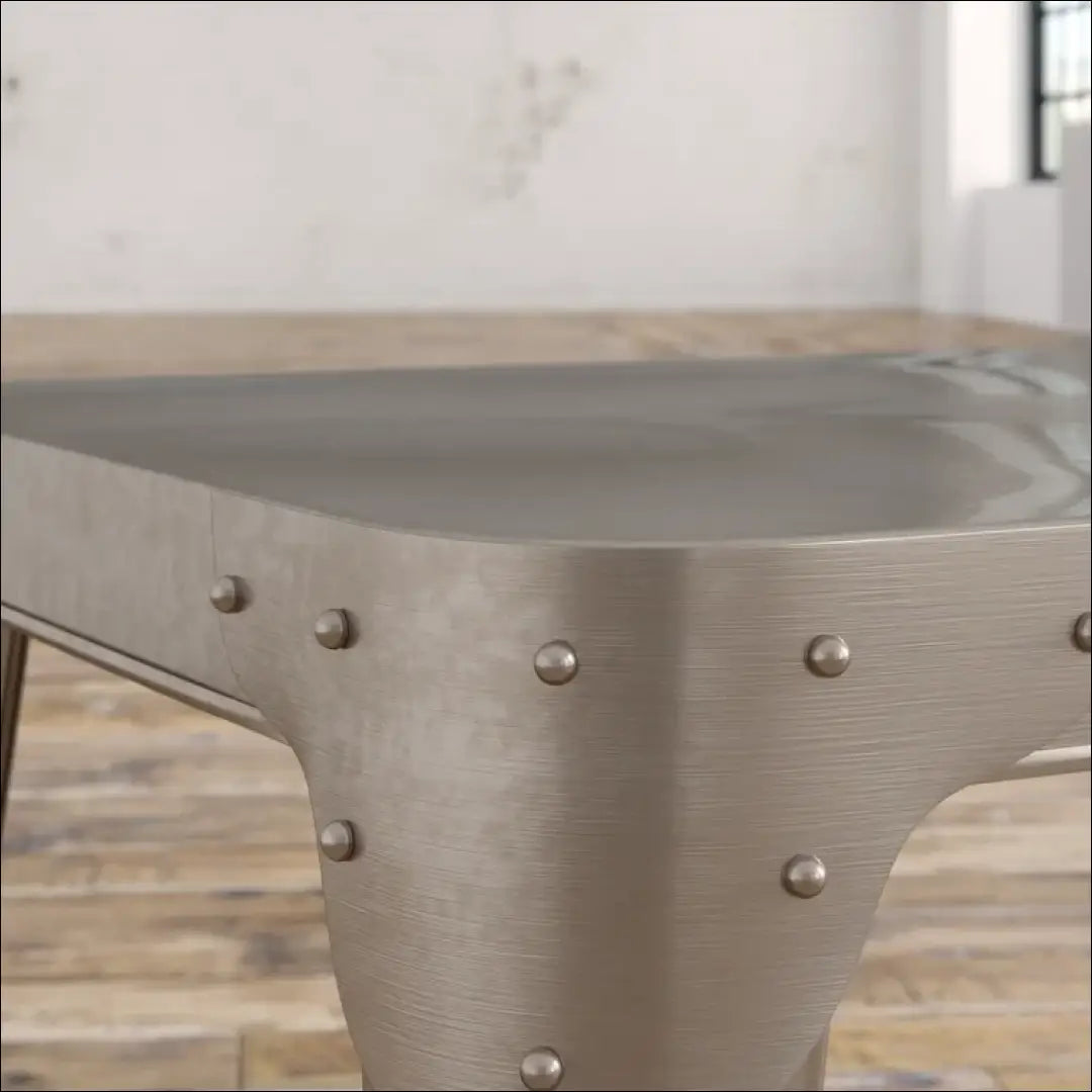 Valgomojo stalas VI800 - €114 Save 70% 100-200, __label:Pristatymas 1-2 d.d., color-sidabrine, material-metalas, €100