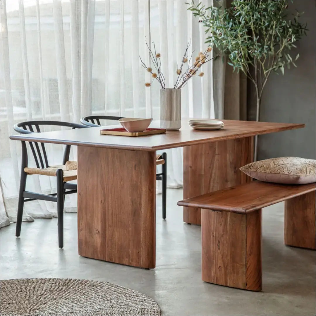 Valgomojo stalas VI944 - €392 Save 60% __label:Pristatymas 1-2 d.d., color-ruda, material-medzio-masyvas, notouch60,
