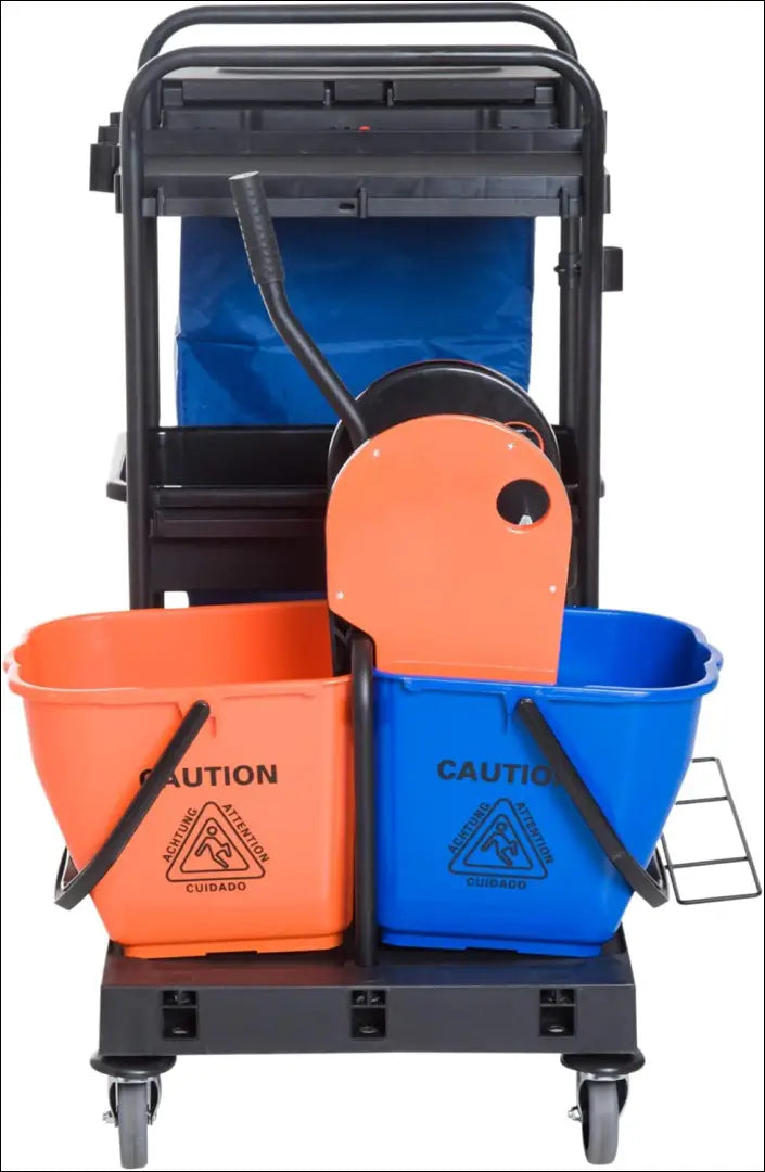 Valymo vežimėlis KI1185 - €72 Save 55% 50-100, __label:Pristatymas 1-2 d.d., color-juoda, color-melyna, color-oranzine