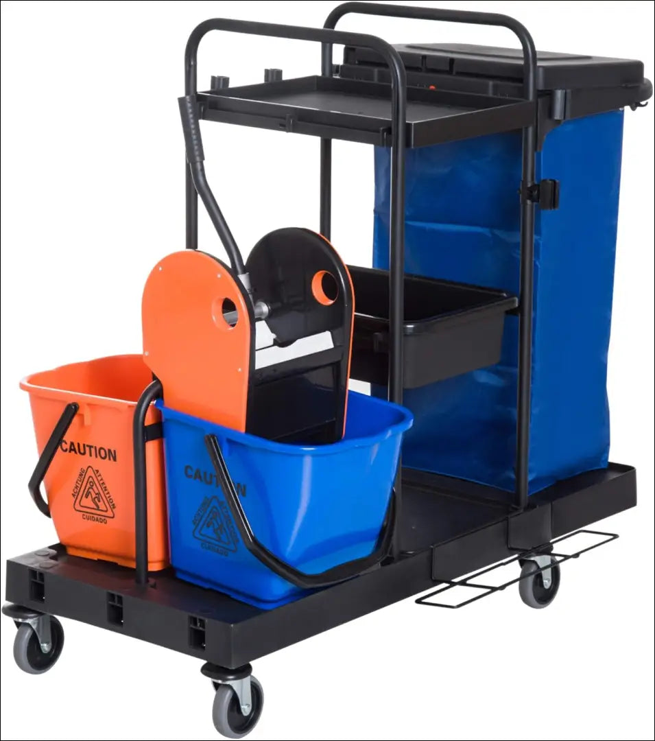 Valymo vežimėlis KI1185 - €72 Save 55% 50-100, __label:Pristatymas 1-2 d.d., color-juoda, color-melyna, color-oranzine