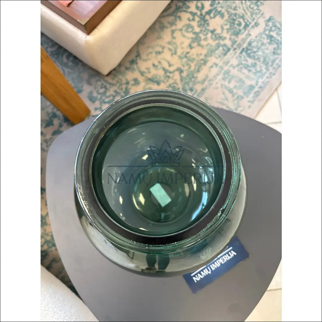 Vaza DI10134 - €39 Save 50% 25-50, __label:Pristatymas 1-2 d.d., color-zalia, interjeras, material-stiklas €25 to €50