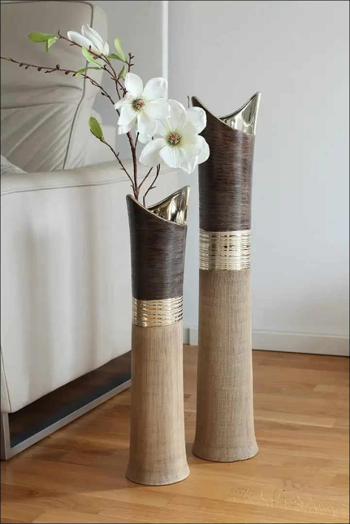 Vaza DI10676 - €52 Save 50% 50-100, __label:Pristatymas 1-2 d.d., color-auksine, color-sidabrine, color-smelio €50