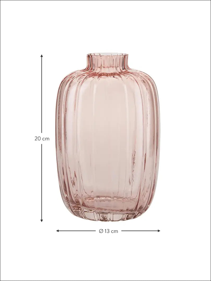 Vaza DI3468 - €9 Save 70% __label:Pristatymas 1-2 d.d., color-rozine, interjeras, material-stiklas, under-25 Iki €25