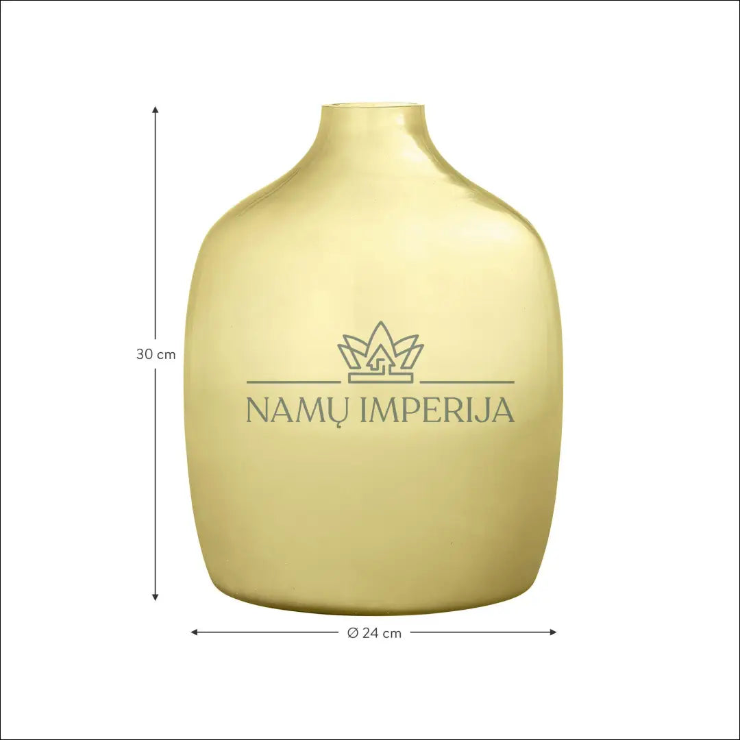 Vaza DI3475 - €23 Save 65% color-geltona, interjeras, material-stiklas, spec, under-25 Geltona | Namų imperija Fast