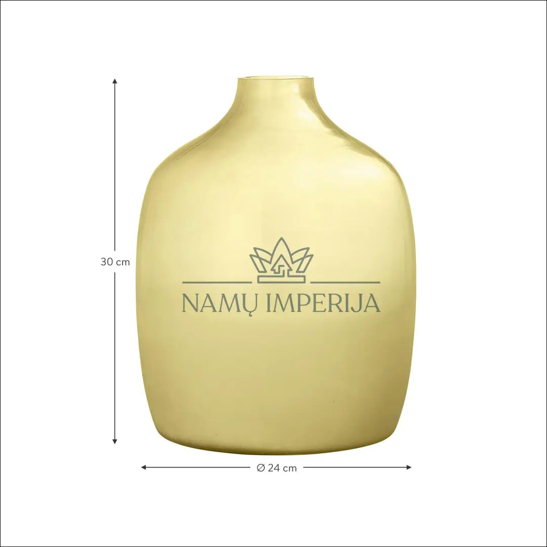 Vaza DI3475 - €19 Save 70% __label:Pristatymas 1-2 d.d., color-geltona, interjeras, material-stiklas, under-25 Iki €25