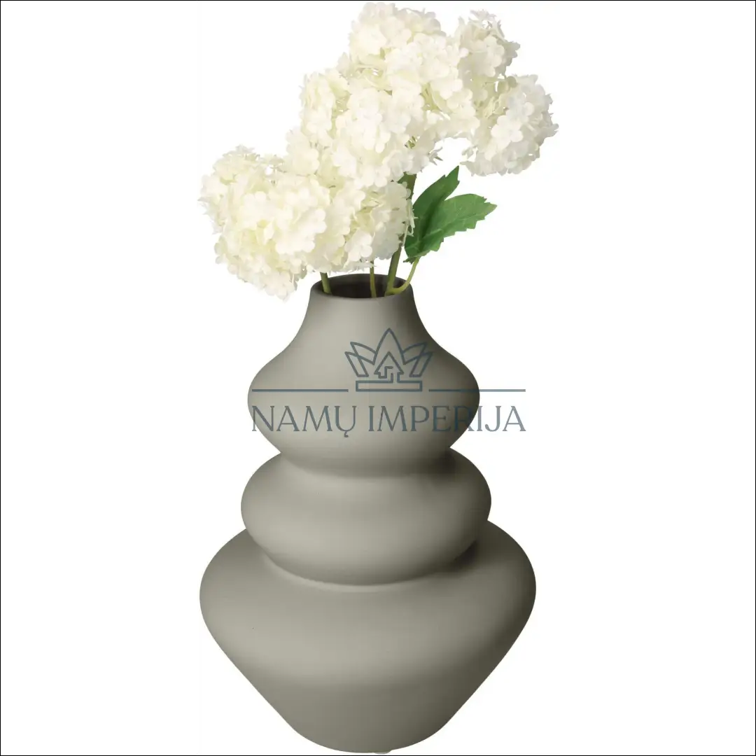 Vaza DI4210 | Namų imperija - €13 Save 55% Iki €25 color-pilka, interjeras, material-keramika, under-25, vazos