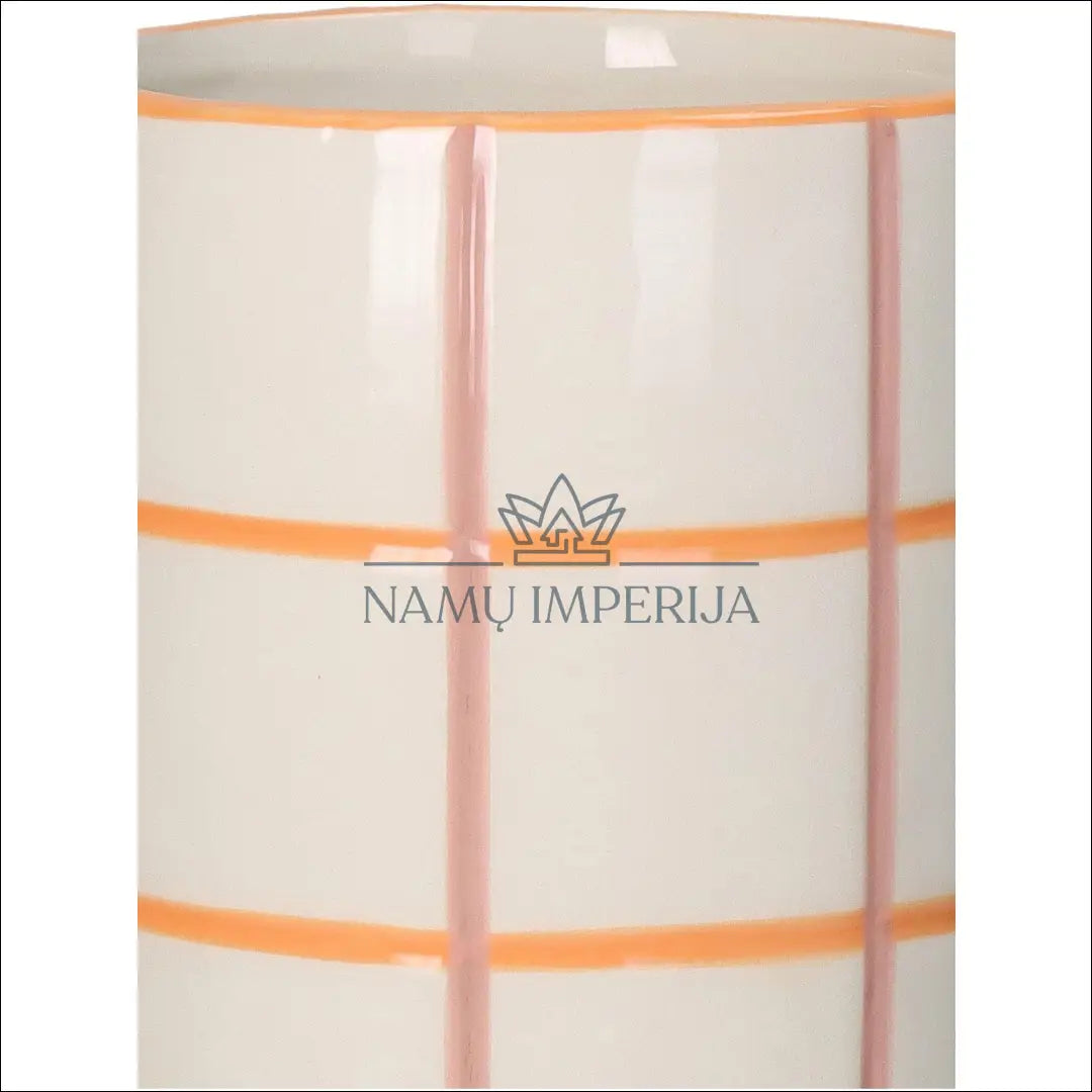 Vaza DI4225 - €9 Save 65% __label:Pristatymas 1-2 d.d., color-balta, color-oranzine, color-rozine, interjeras Iki
