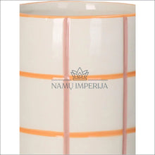 Laadige pilt üles galeriivaatesse Vaza DI4225 - €11 Save 55% color-balta, color-oranzine, color-rozine, interjeras, material-keramika Balta | Namų
