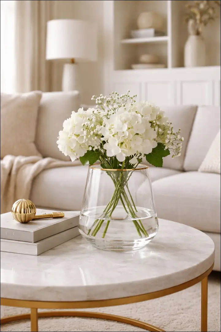 Vaza DI4509 - €10 Save 65% __label:Pristatymas 1-2 d.d., color-auksine, interjeras, material-stiklas, notouch65 Auksinė