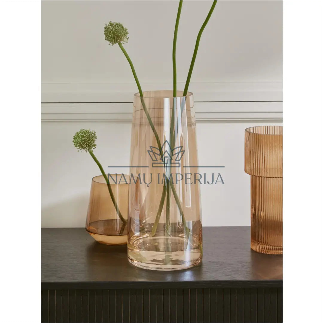 Vaza DI5166 - €20 Save 50% color-ruda, color-smelio, interjeras, material-stiklas, under-25 Iki €25 | Namų