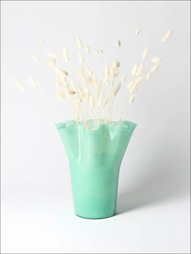 Vaza DI5198 - €19 Save 70% __label:Pristatymas 1-2 d.d., color-turkis, color-zalia, interjeras, material-stiklas Iki