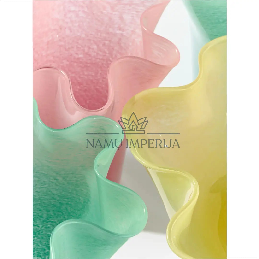 Vaza DI5198 - €19 Save 70% __label:Pristatymas 1-2 d.d., color-turkis, color-zalia, interjeras, material-stiklas Iki