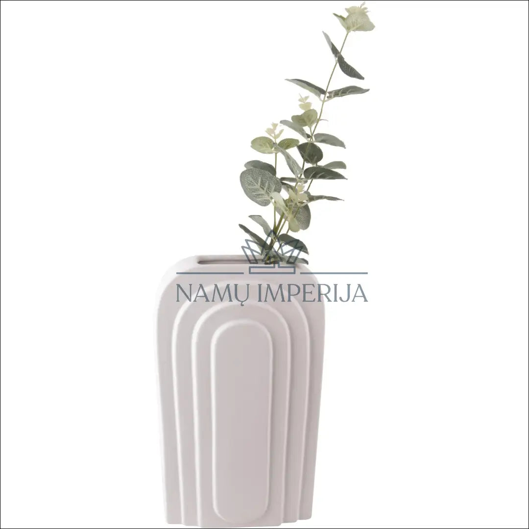 Vaza DI5441 - €12 Save 50% color-balta, interjeras, material-keramika, under-25, vazos Balta | Namų imperija Fast