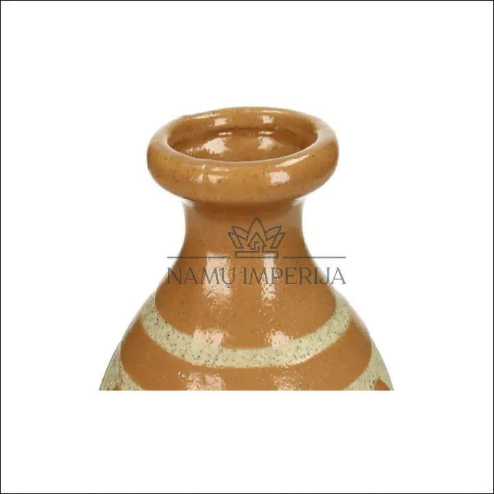 Vaza DI6802 - €17 Save 55% __label:Pristatymas 1-2 d.d., color-ruda, color-smelio, interjeras, material-keramika Ruda