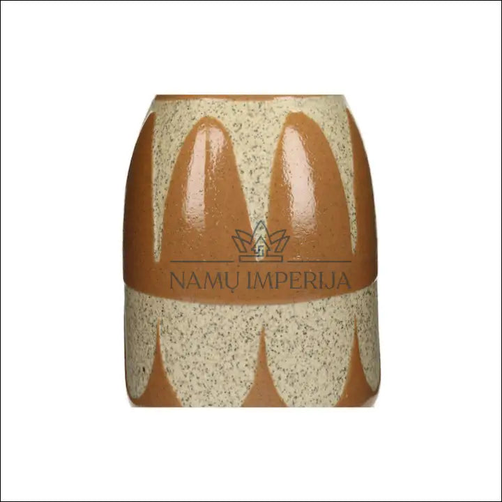 Vaza DI6802 - €13 Save 65% __label:Pristatymas 1-2 d.d., color-ruda, color-smelio, interjeras, material-keramika Ruda