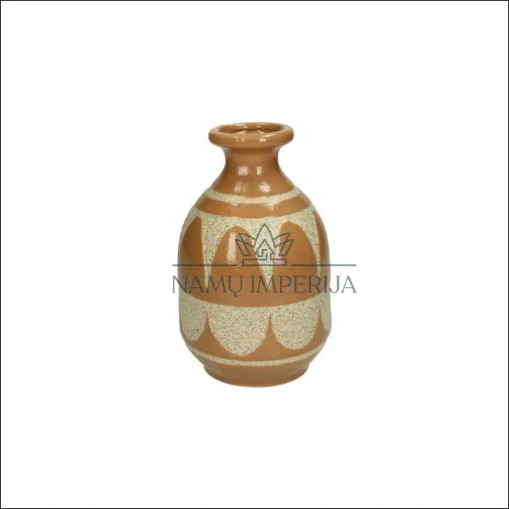 Vaza DI6802 - €17 Save 55% __label:Pristatymas 1-2 d.d., color-ruda, color-smelio, interjeras, material-keramika Ruda