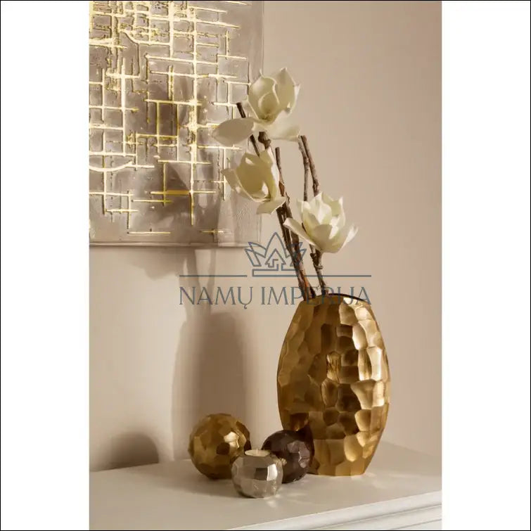 Vaza DI7780 - €34 Save 50% 25-50, __label:Pristatymas 1-2 d.d., color-auksine, interjeras, material-metalas €25