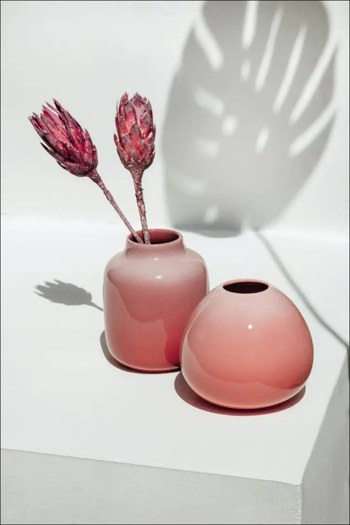 Vaza DI8094 - €16 Save 60% __label:Pristatymas 1-2 d.d., color-rozine, interjeras, material-porcelianas, under-25 Iki