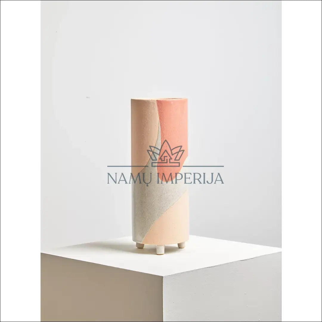 Vaza DI8545 - €23 Save 55% __label:Pristatymas 1-2 d.d., color-oranzine, color-smelio, interjeras, material-keramika
