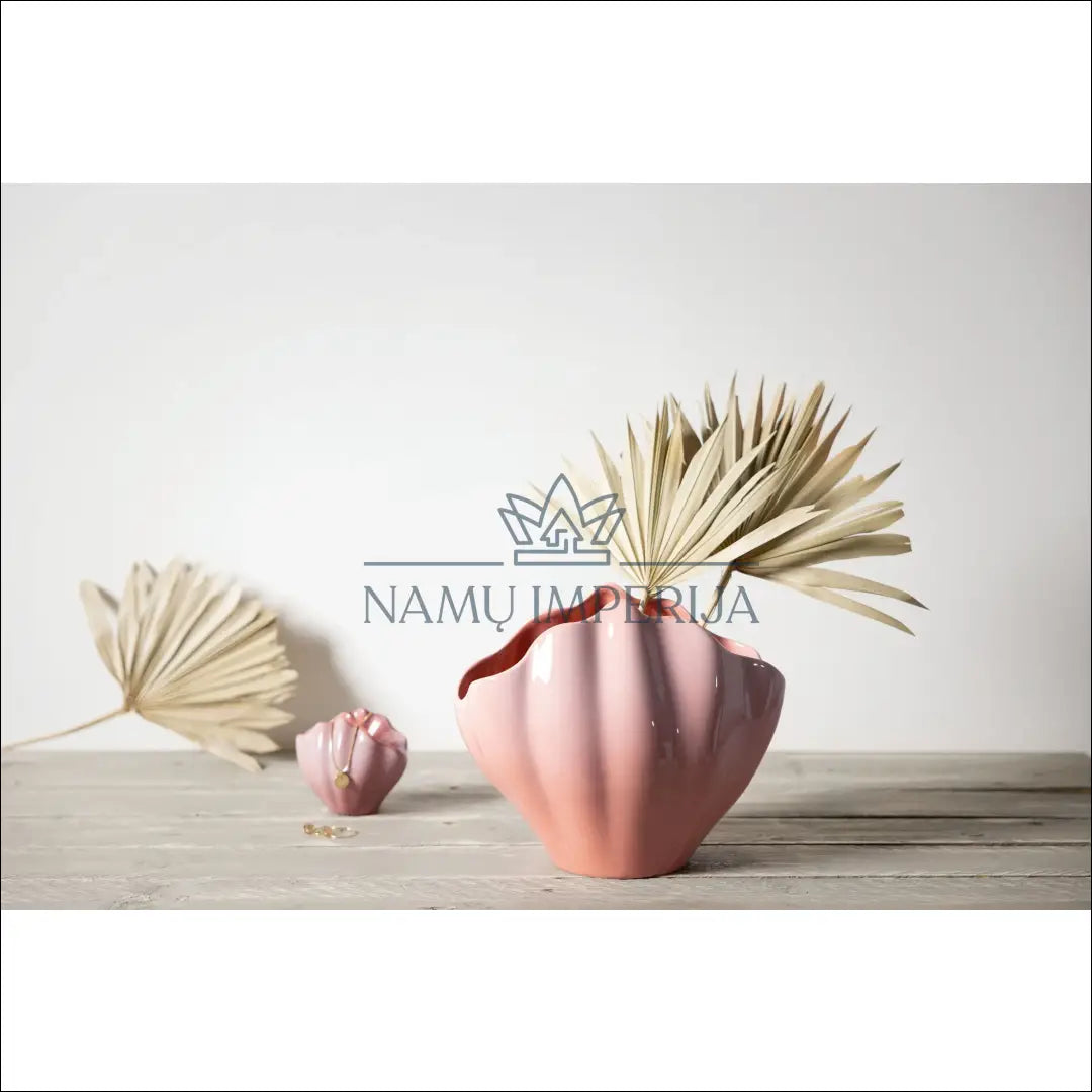 Vaza DI8588 - €35 Save 50% 25-50, __label:Pristatymas 1-2 d.d., color-rozine, interjeras, material-porcelianas €25