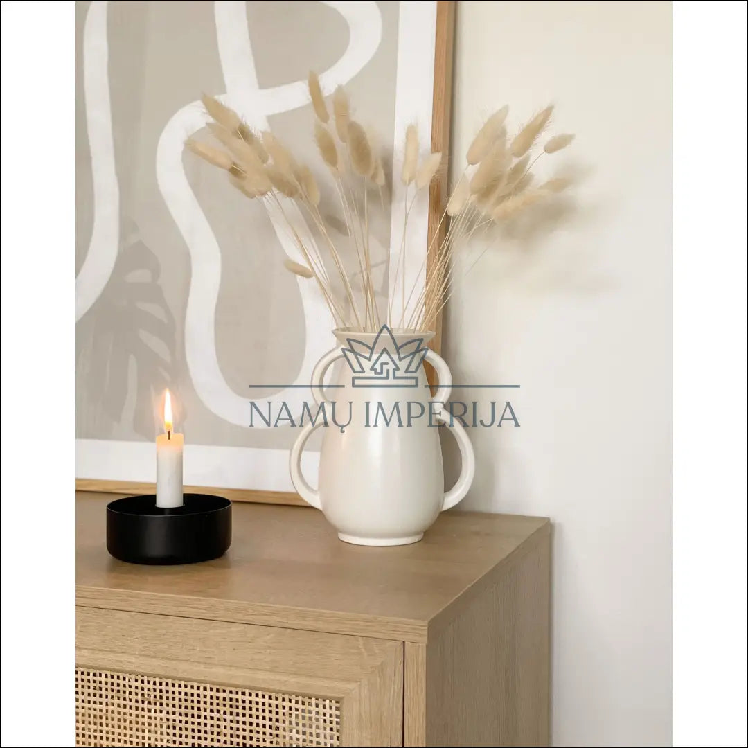 Vaza DI8892 - €15 Save 50% __label:Pristatymas 1-2 d.d., color-balta, interjeras, material-porcelianas, under-25 Iki