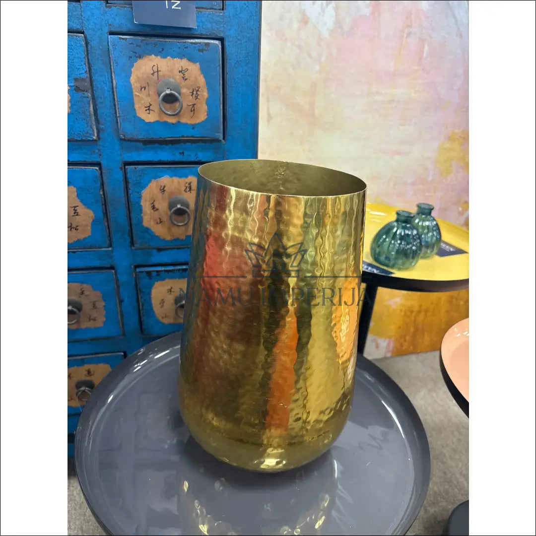 Vaza DI9471 - €30 Save 60% 25-50, __label:Pristatymas 1-2 d.d., color-auksine, interjeras, material-metalas €25 to €50