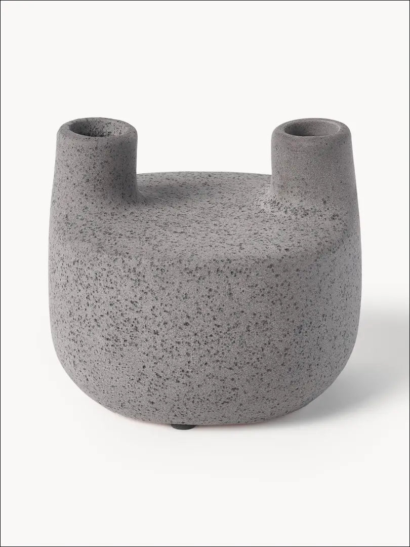 Vaza DI9849 - €11 Save 55% __label:Pristatymas 1-2 d.d., color-pilka, interjeras, material-keramika, under-25 Iki €25