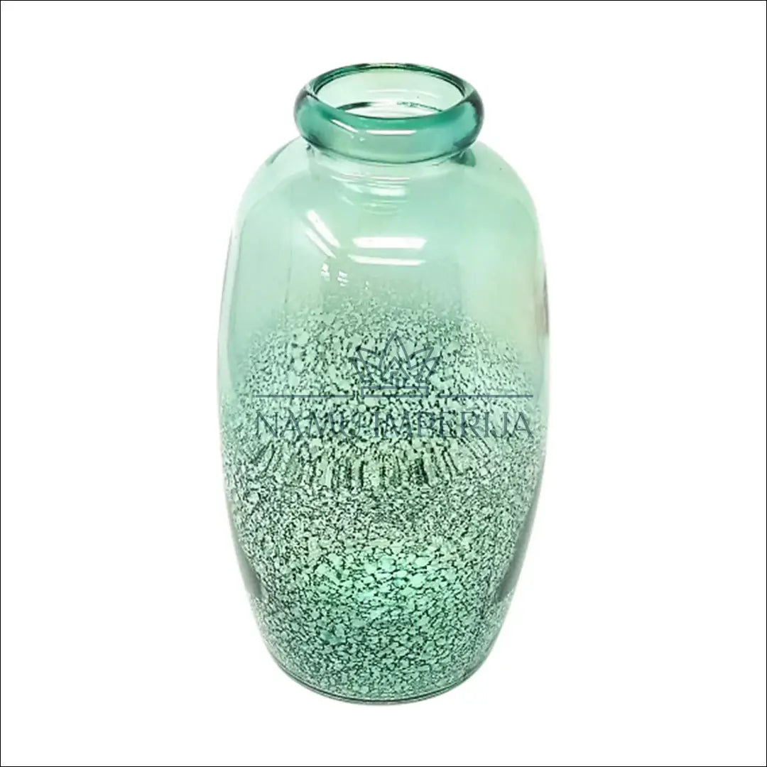 Vaza iš perdirbto stiklo DI9065 - €25 Save 50% 25-50, __label:Pristatymas 1-2 d.d., color-zalia, interjeras,