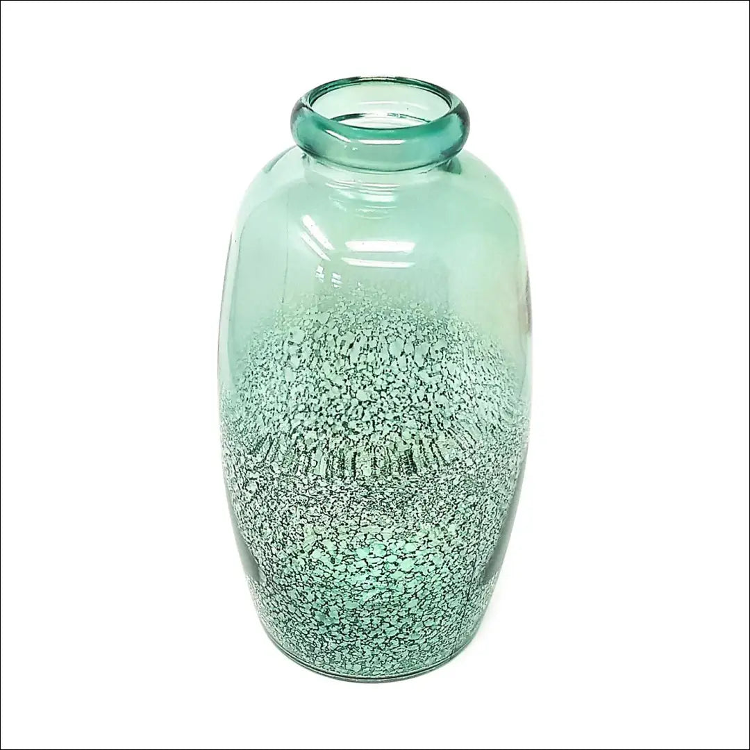 Vaza iš perdirbto stiklo DI9065 - €22 Save 55% __label:Pristatymas 1-2 d.d., color-zalia, interjeras, material-stiklas,