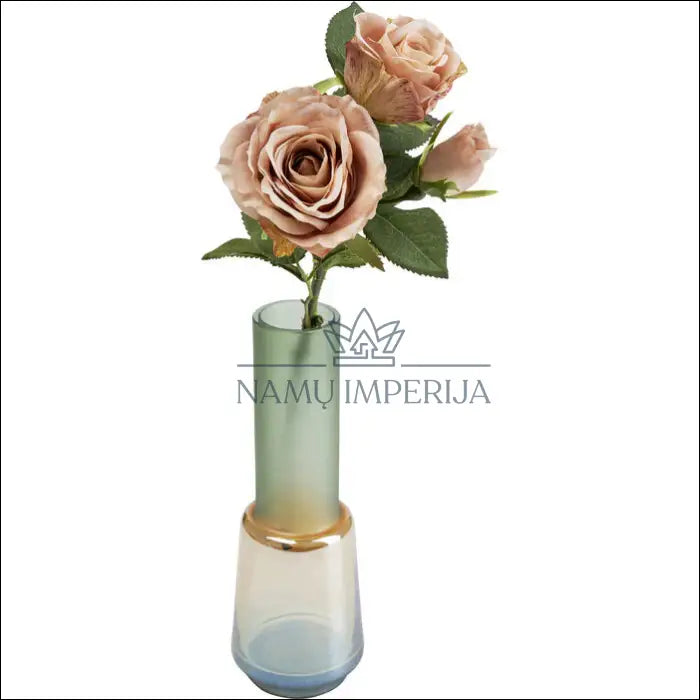 Vaza ’Kare Design’ DI8738 - €20 Save 50% __label:Pristatymas 1-2 d.d., color-auksine, color-zalia, interjeras,