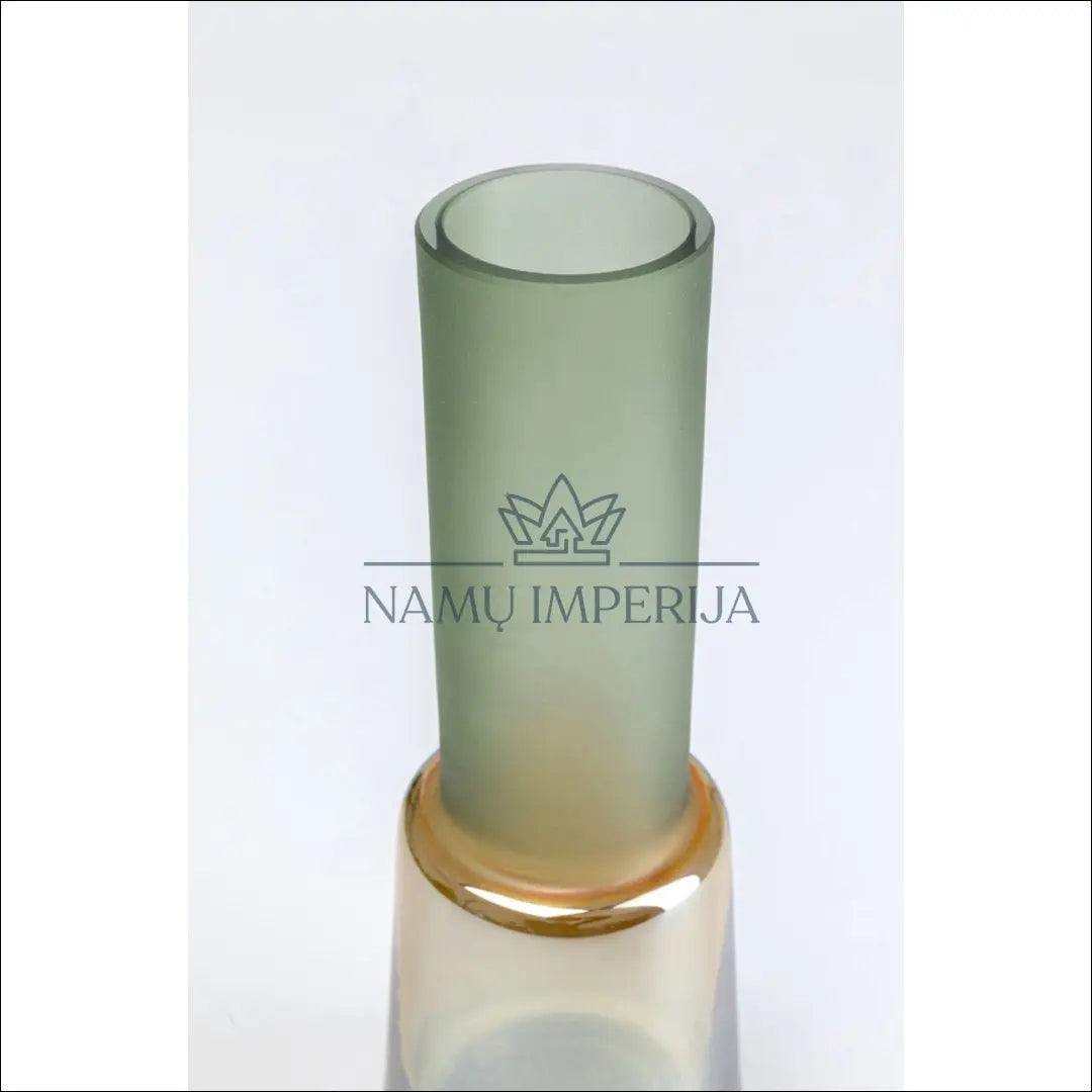 Vaza ’Kare Design’ DI8738 - €20 Save 50% __label:Pristatymas 1-2 d.d., color-auksine, color-zalia, interjeras,