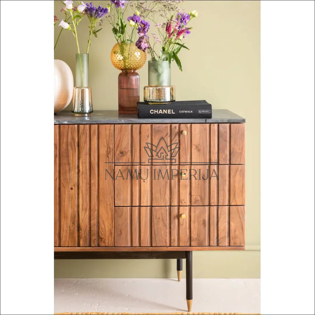 Vaza ’Kare Design’ DI8738 - €20 Save 50% __label:Pristatymas 1-2 d.d., color-auksine, color-zalia, interjeras,