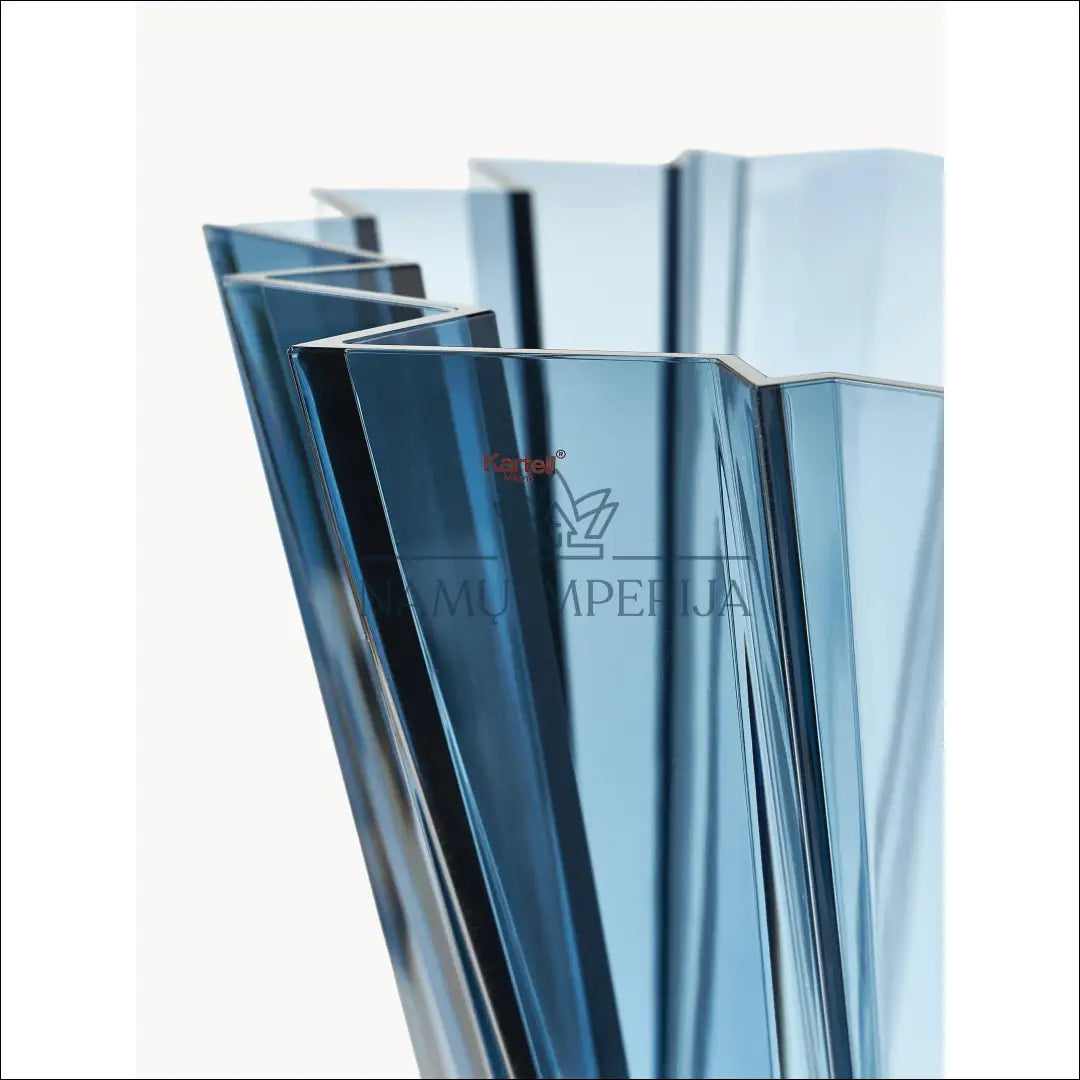 Vaza ’Kartell’ DI9943 - €113 Save 50% 100-200, __label:Pristatymas 1-2 d.d., color-melyna, interjeras, material-akrilas