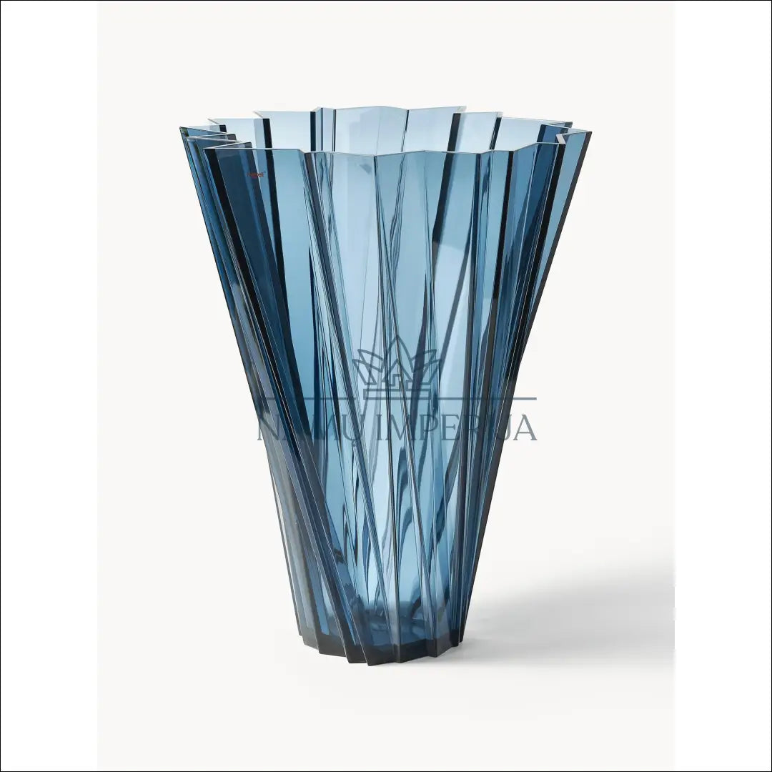 Vaza ’Kartell’ DI9943 - €113 Save 50% 100-200, __label:Pristatymas 1-2 d.d., color-melyna, interjeras, material-akrilas