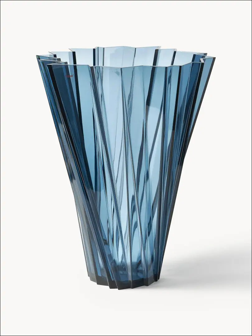 Vaza ’Kartell’ DI9943 - €101 Save 55% 100-200, __label:Pristatymas 1-2 d.d., color-melyna, interjeras, material-akrilas