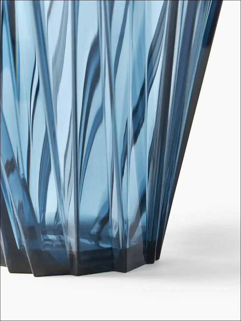 Vaza ’Kartell’ DI9943 - €101 Save 55% 100-200, __label:Pristatymas 1-2 d.d., color-melyna, interjeras, material-akrilas