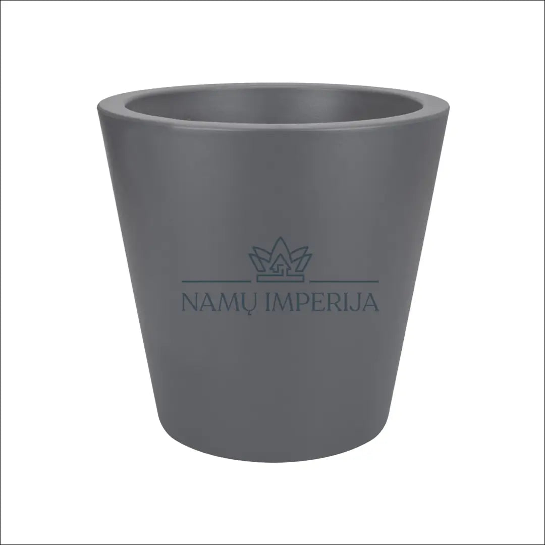 Vazonas DI10214 - €25 Save 50% 25-50, __label:Pristatymas 1-2 d.d., color-pilka, interjeras, material-plastikas to €50